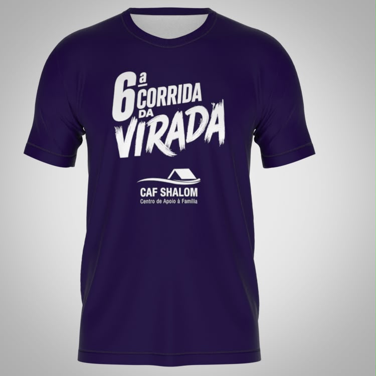 Camiseta oficial VI Corrida da Virada Acorde